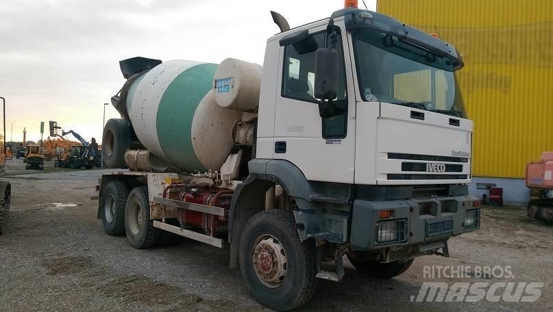 Iveco EUROTRAKKER MP380 Betonmixers en pompen