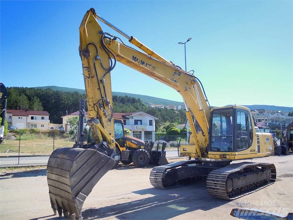 Komatsu PC210LC-6K Rupsgraafmachines