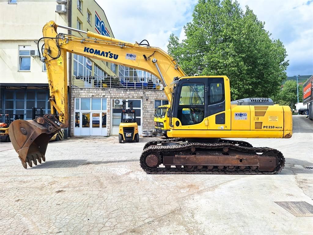 Komatsu PC210NLC-8 Rupsgraafmachines