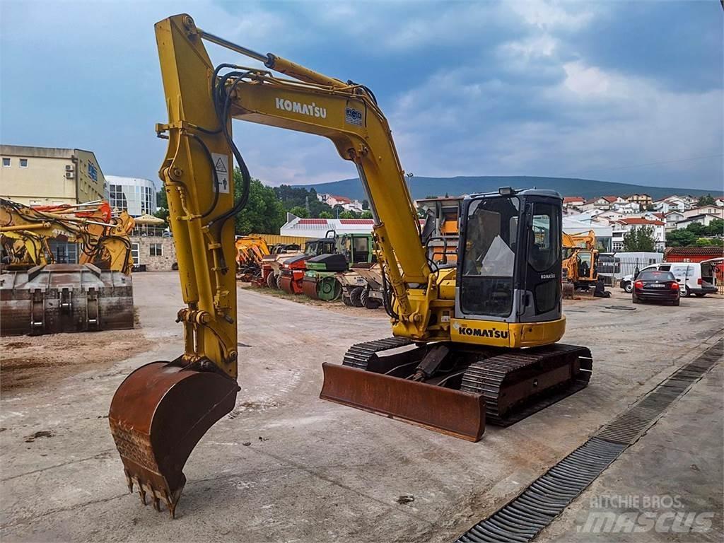 Komatsu PC78MR-6 Minigraafmachines < 7t