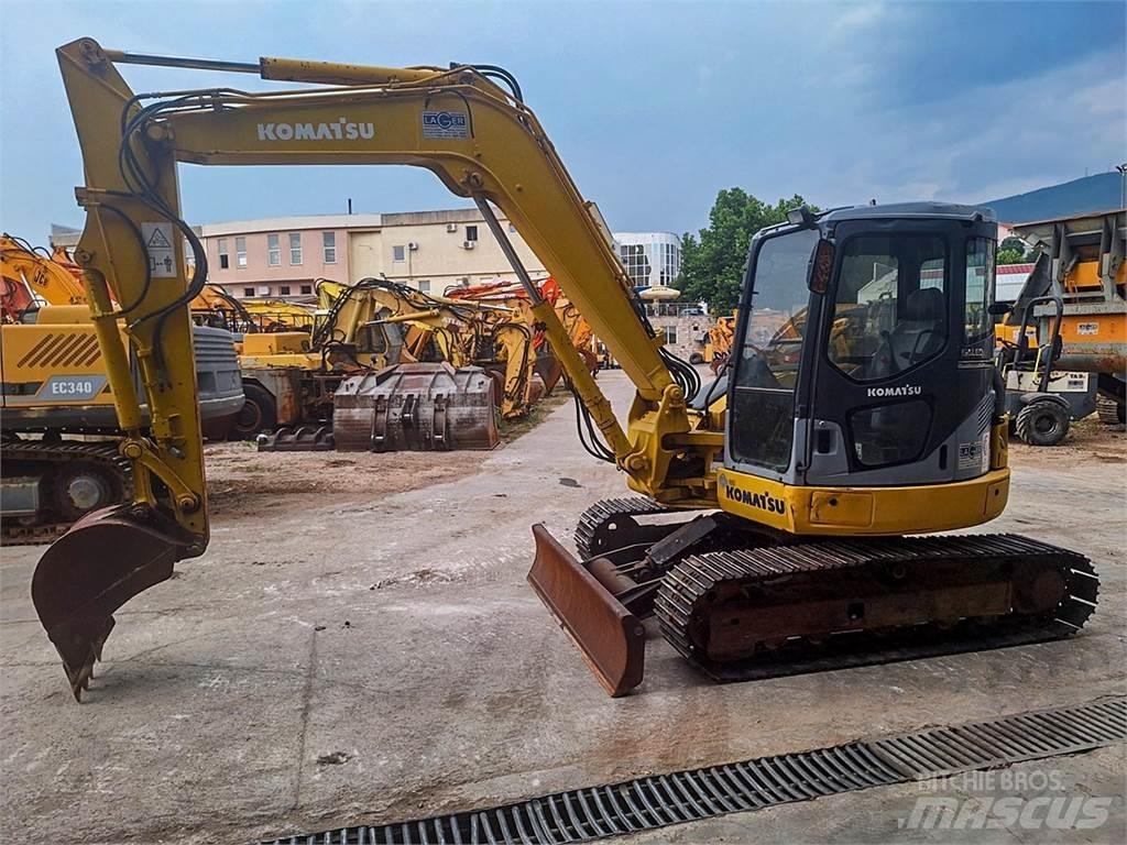 Komatsu PC78MR-6 Minigraafmachines < 7t