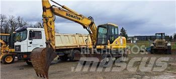 Komatsu PW160-7EO Wielgraafmachines