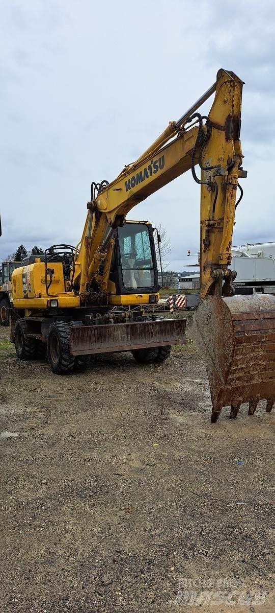 Komatsu PW160-7EO Wielgraafmachines