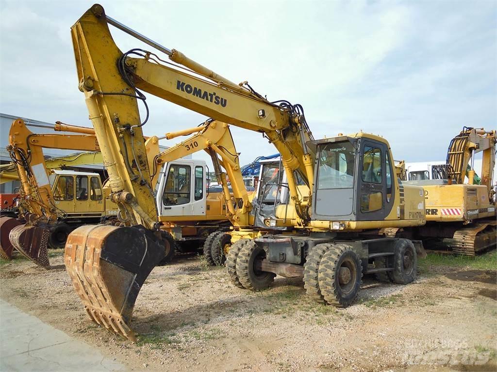 Komatsu PW170ES-6K Wielgraafmachines