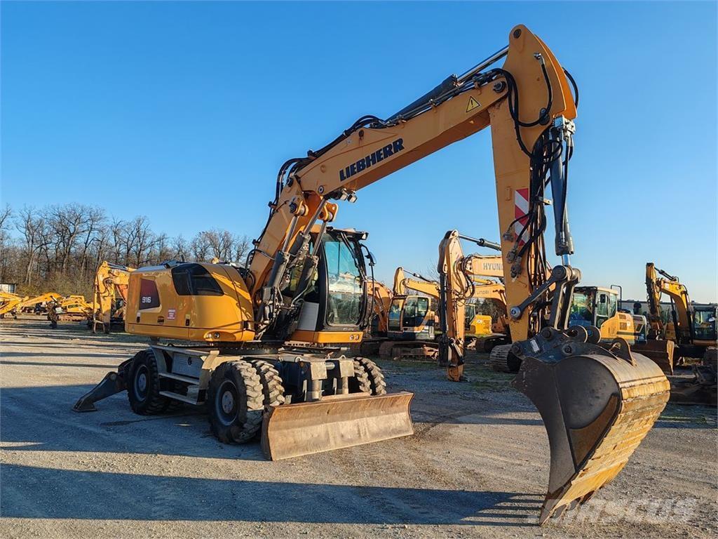 Liebherr A916 Wielgraafmachines