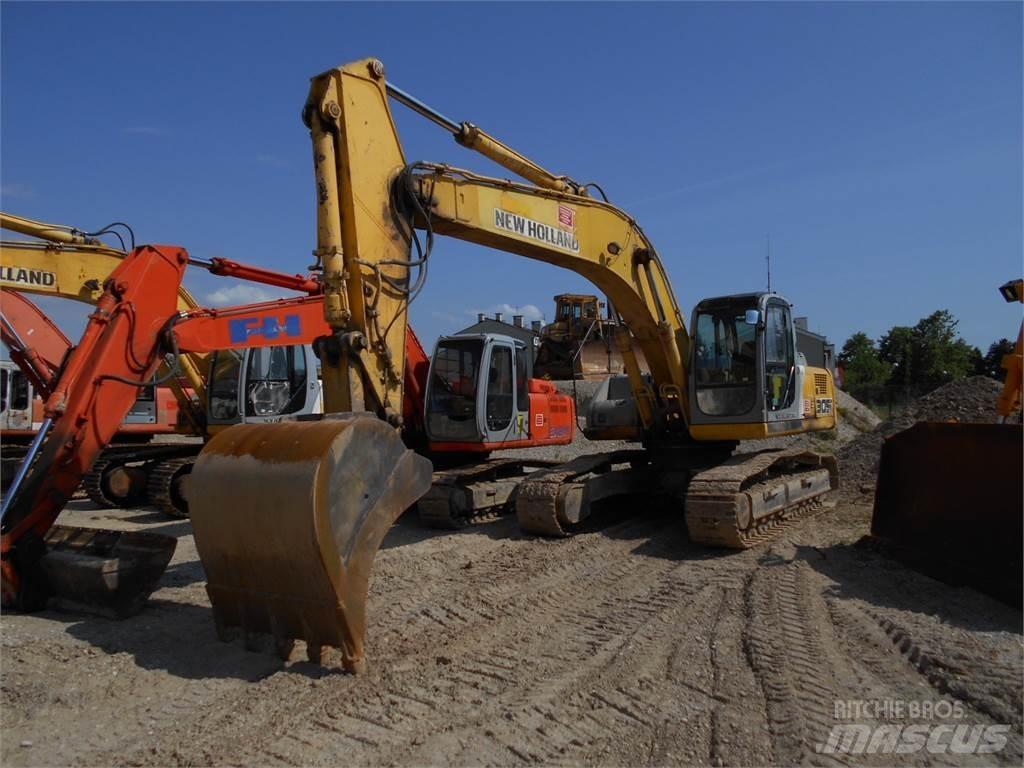 New Holland E 305EL Rupsgraafmachines