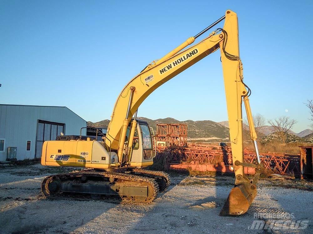New Holland E215 Rupsgraafmachines