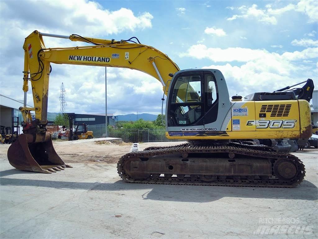 New Holland E305 Rupsgraafmachines