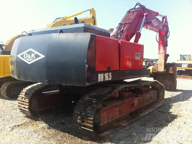 O&K RH 16,5 Rupsgraafmachines