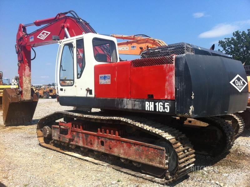 O&K RH 16,5 Rupsgraafmachines