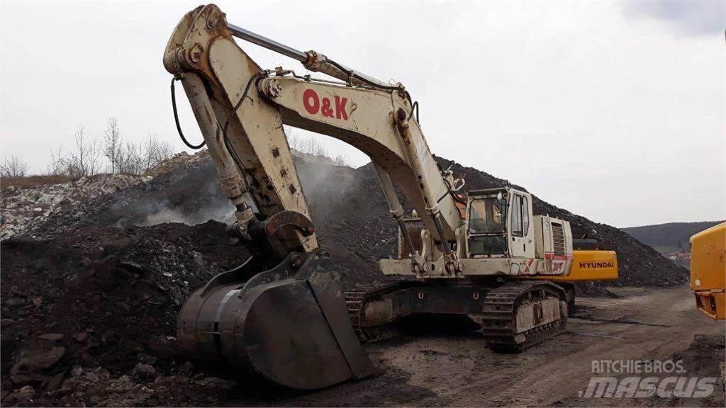 O&K RH30F Rupsgraafmachines