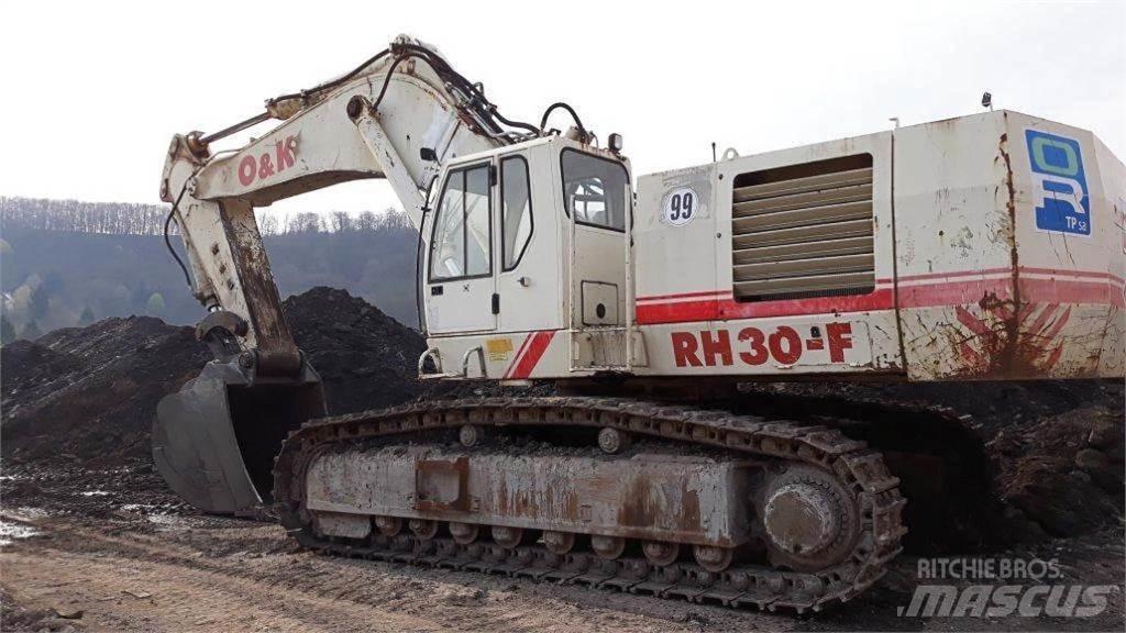 O&K RH30F Rupsgraafmachines