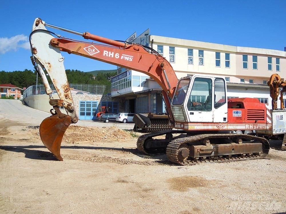 O&K RH6 PMS Rupsgraafmachines