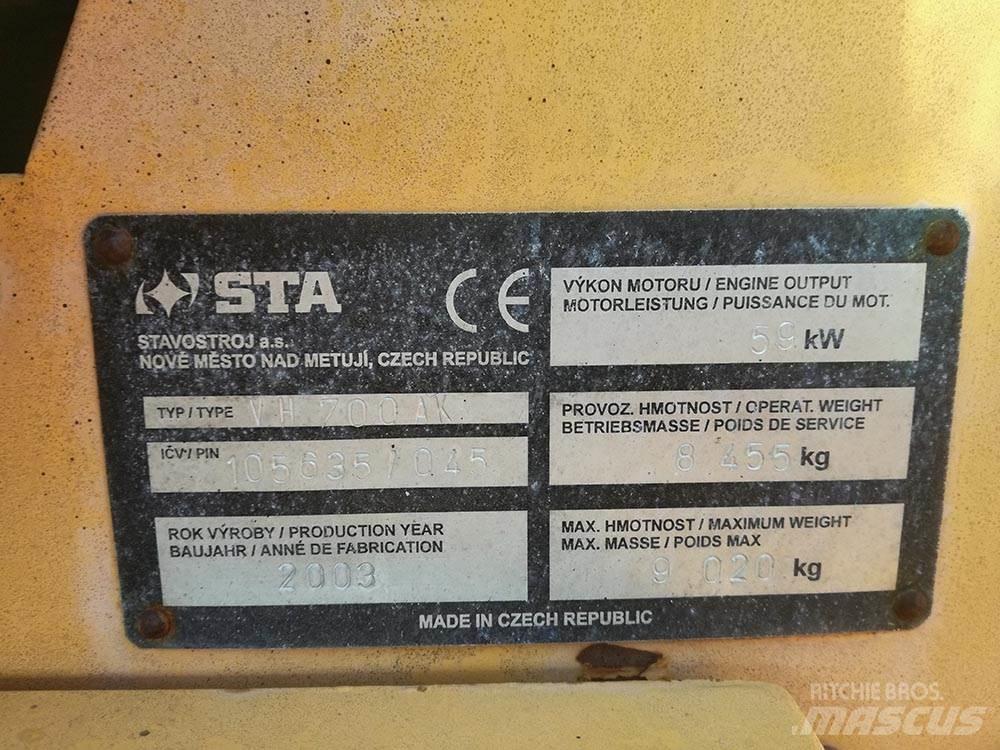 Stavostroj STA VH 700 AK Duowalsen