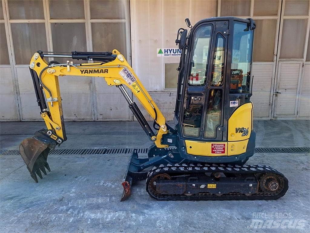 Yanmar VIO 26-6 Minigraafmachines < 7t