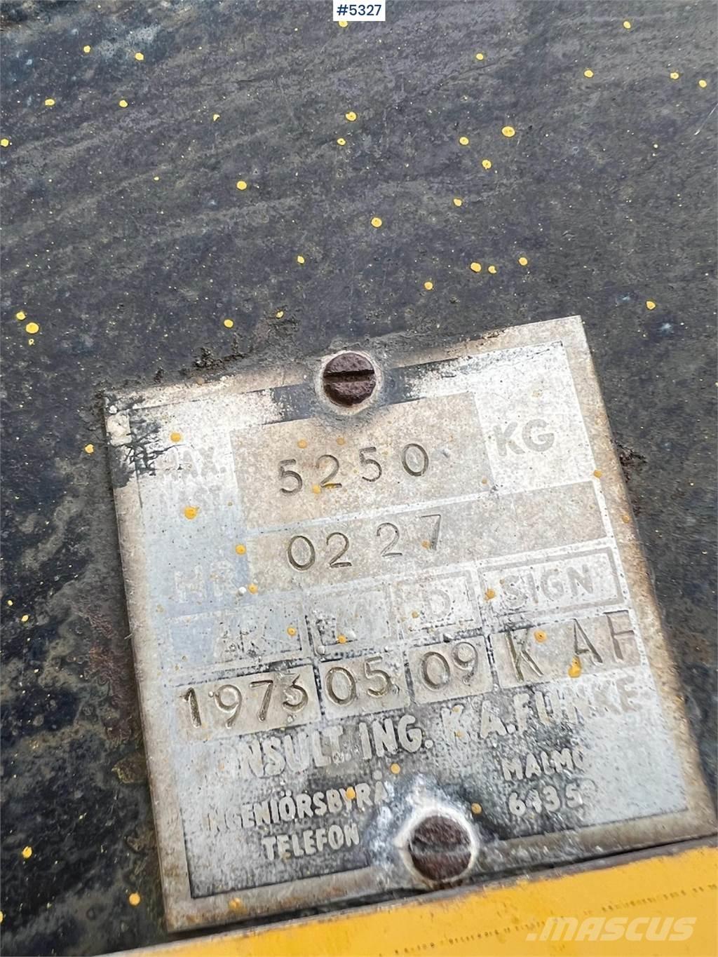 Åkerman H9 Rupsgraafmachines