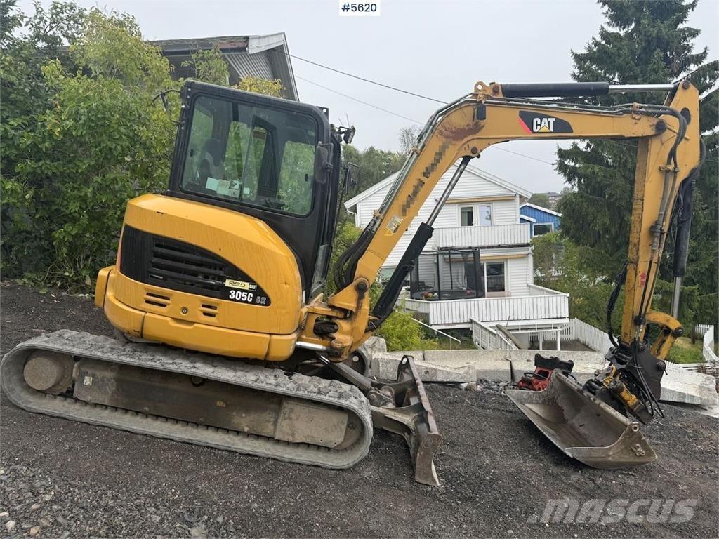 CAT 305 CR Rupsgraafmachines