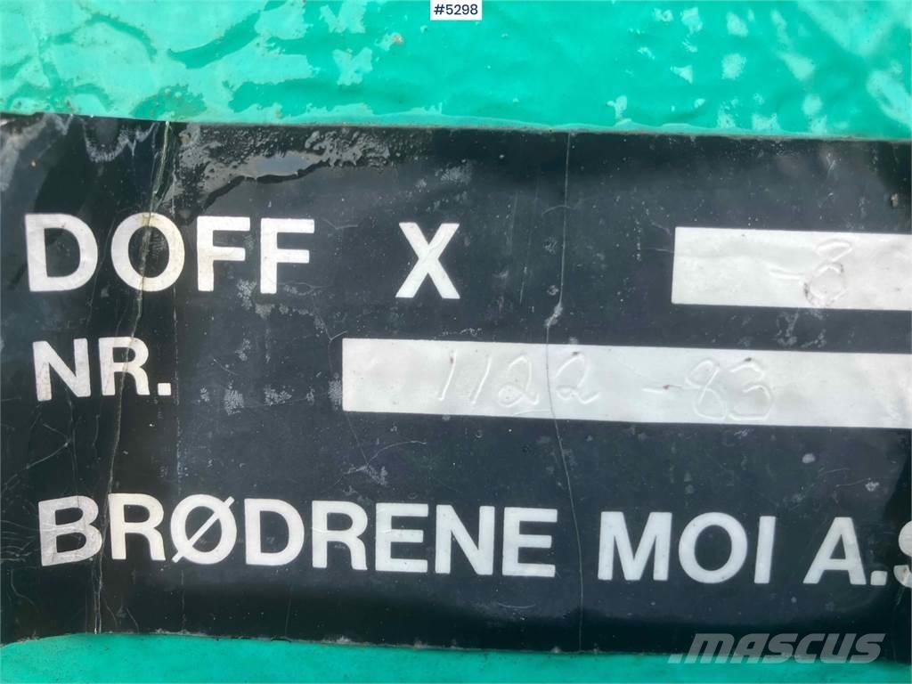  DOFF X 3 Zaaimachines