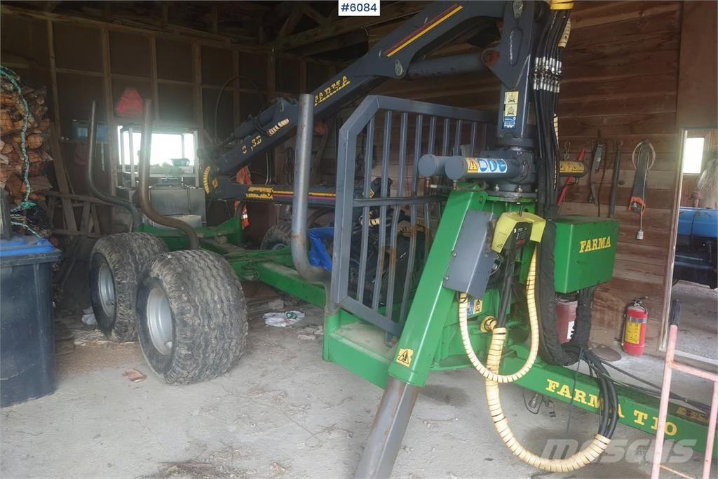 Farma T10 Hout-Aanhangers