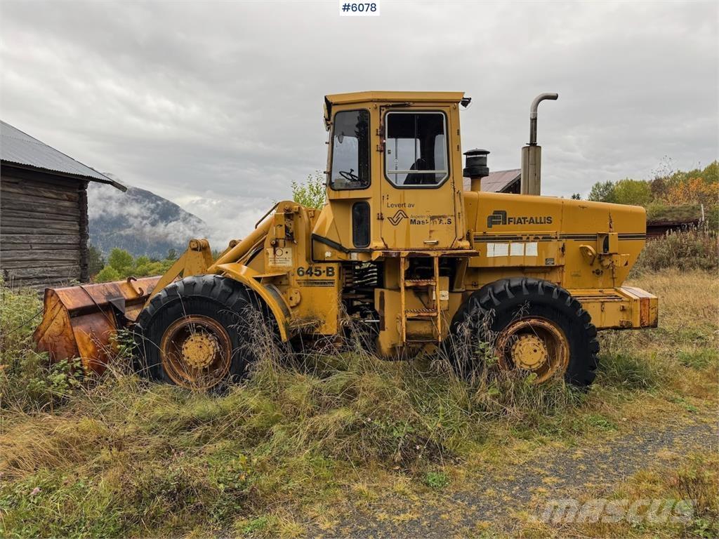 Fiat Allis 645-B Wielladers