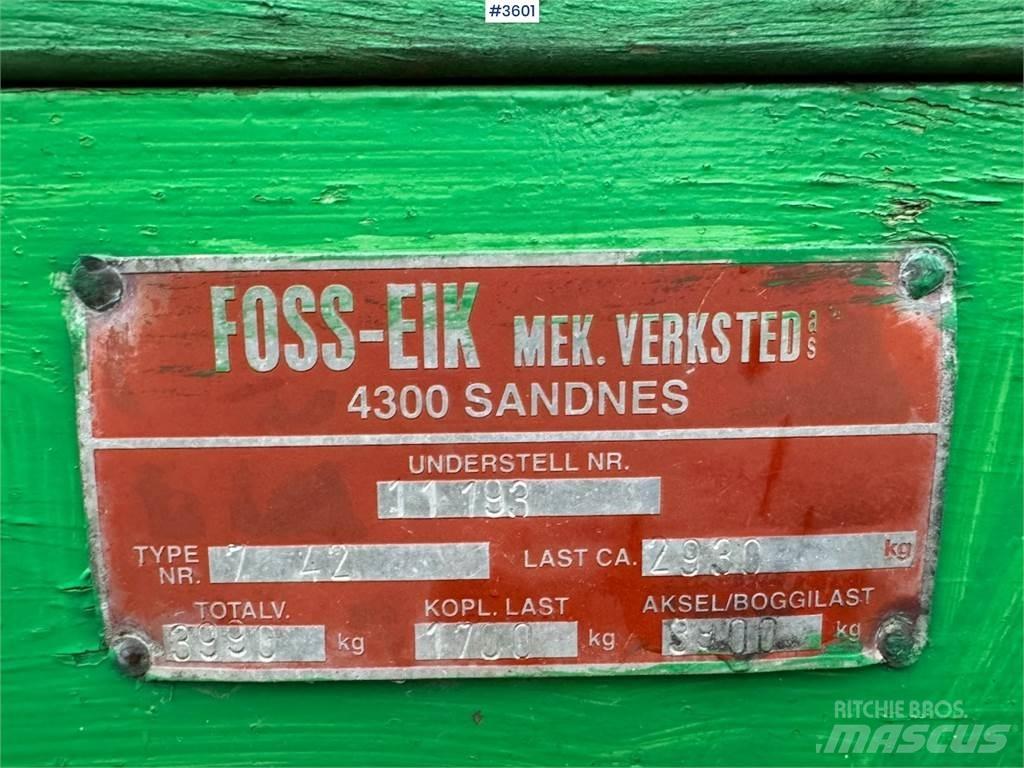 Foss-Eik 4T Graantransportwagen