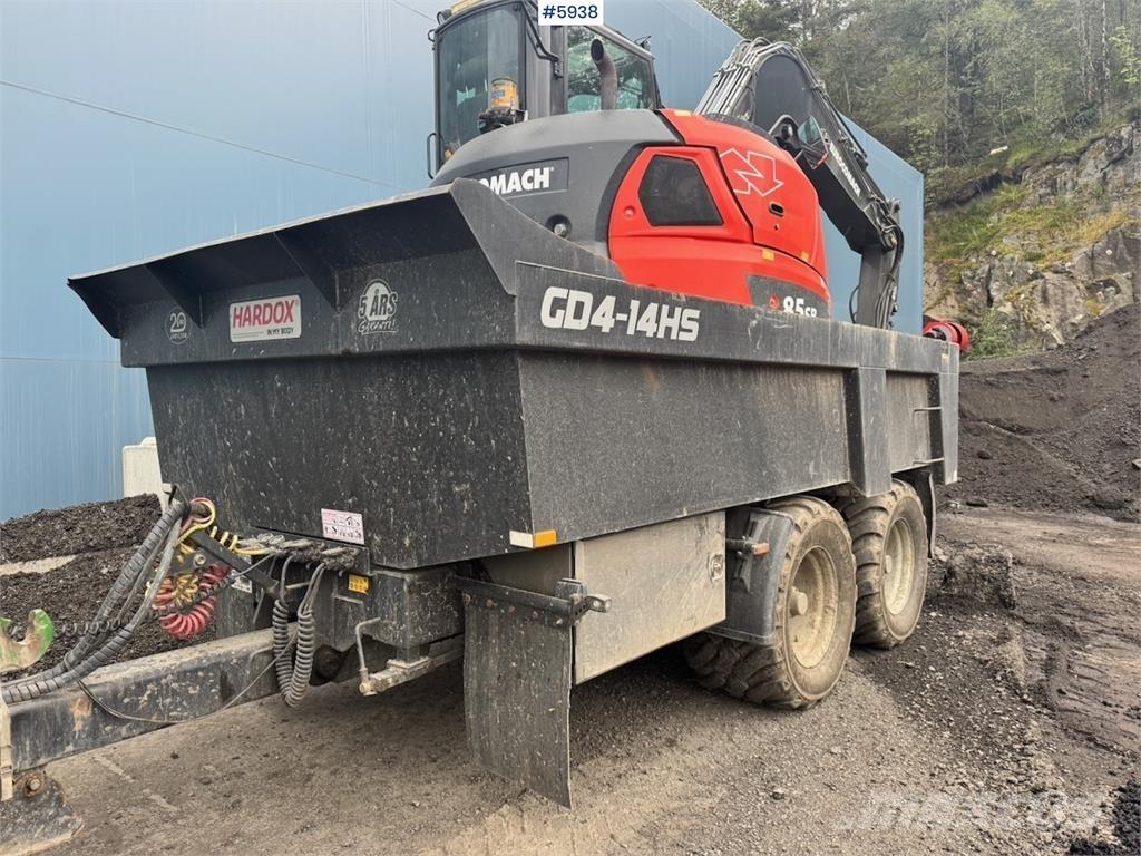 Gigant 4-14 Kiepwagens