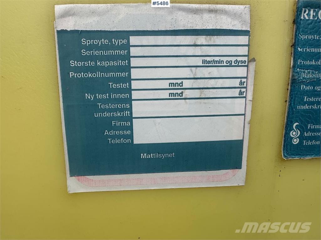 Hardi 400 Getrokken spuitmachines