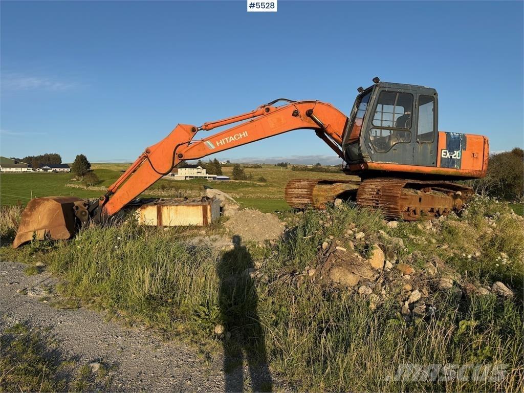Hitachi EX120-2 Rupsgraafmachines