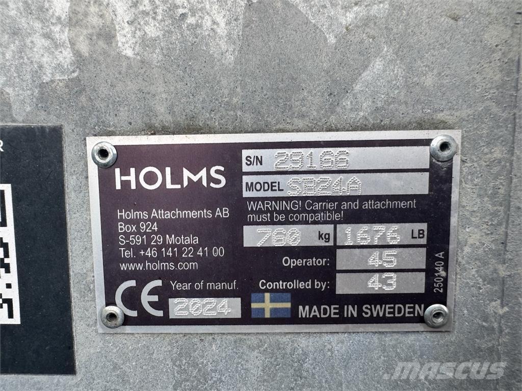 Holms SB24A Sneeuwschuivers en -ploegen