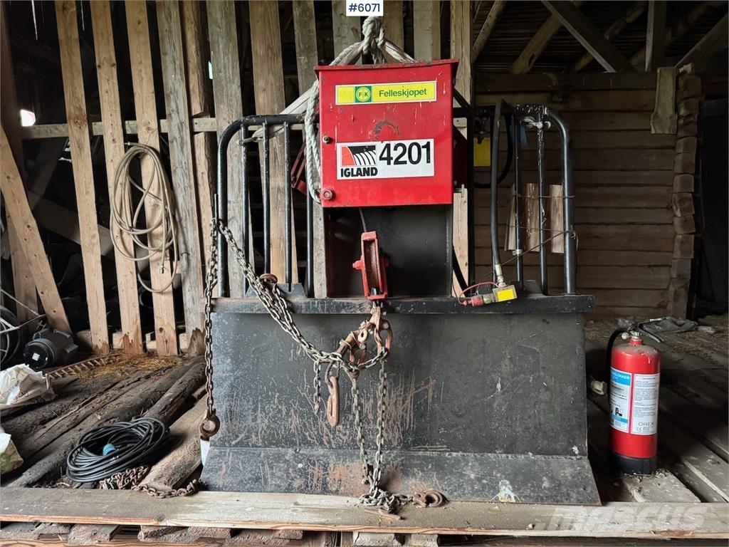 Igland 4201 vinsj Overige componenten