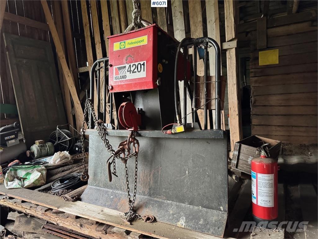 Igland 4201 vinsj Overige componenten