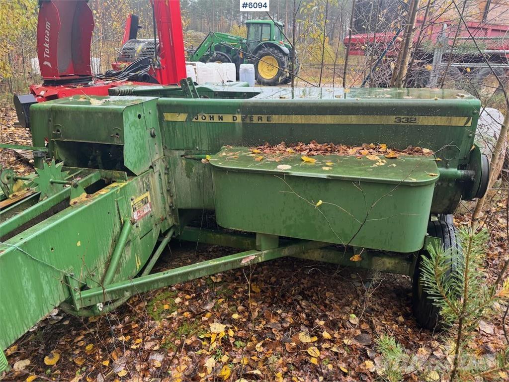 John Deere 332 Overige rooimachines