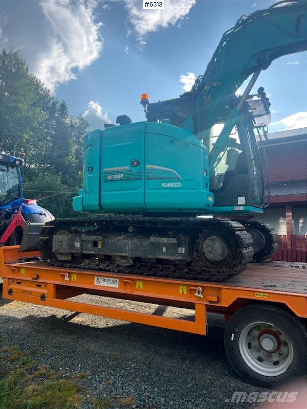 Kobelco SK75SR-3E Rupsgraafmachines
