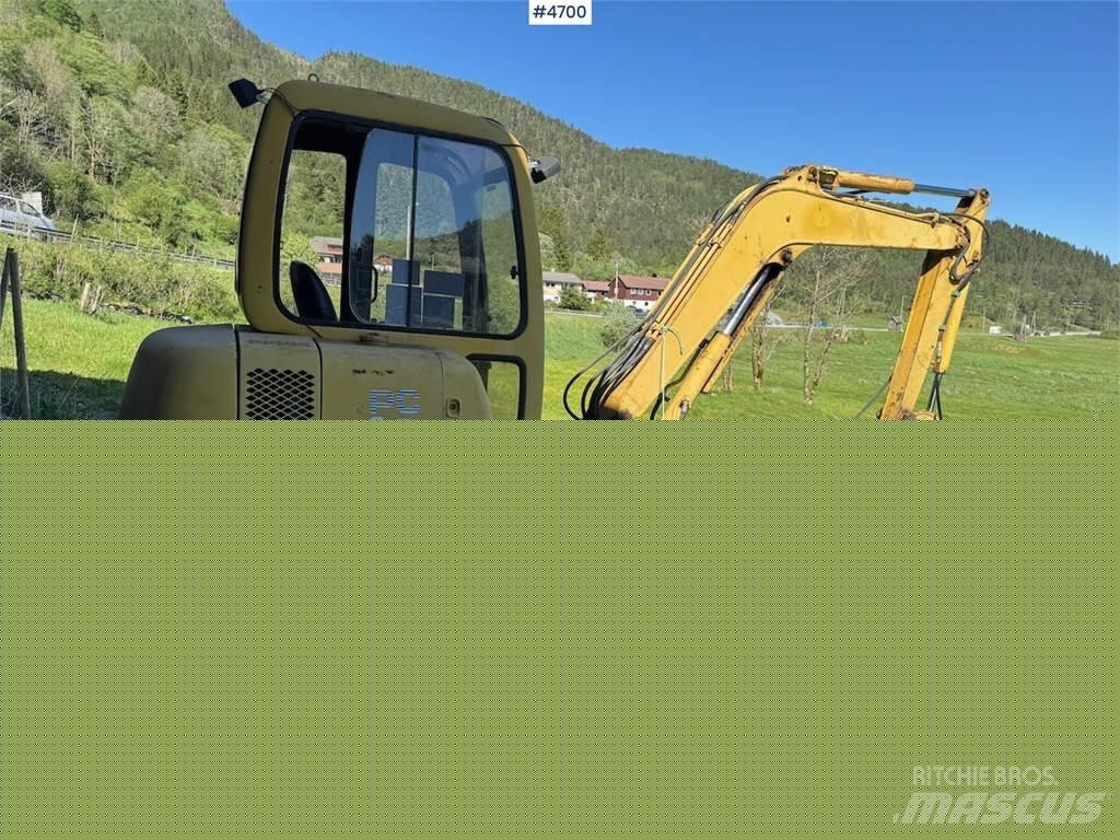 Komatsu PC40-7 Rupsgraafmachines