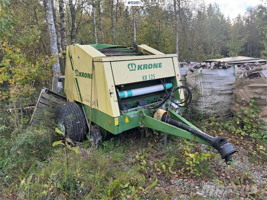 Krone KR 125 Overige rooimachines