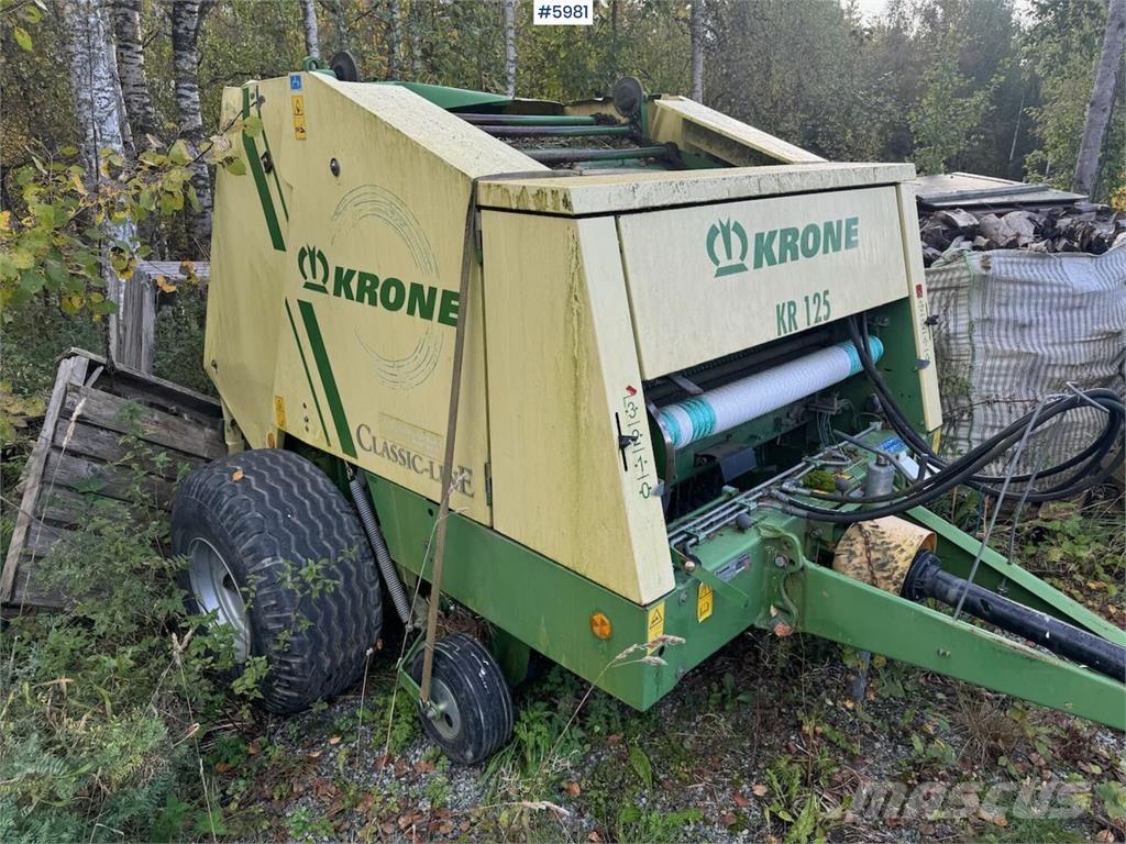 Krone KR 125 Overige rooimachines