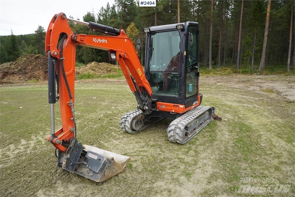 Kubota U27-4 Rupsgraafmachines