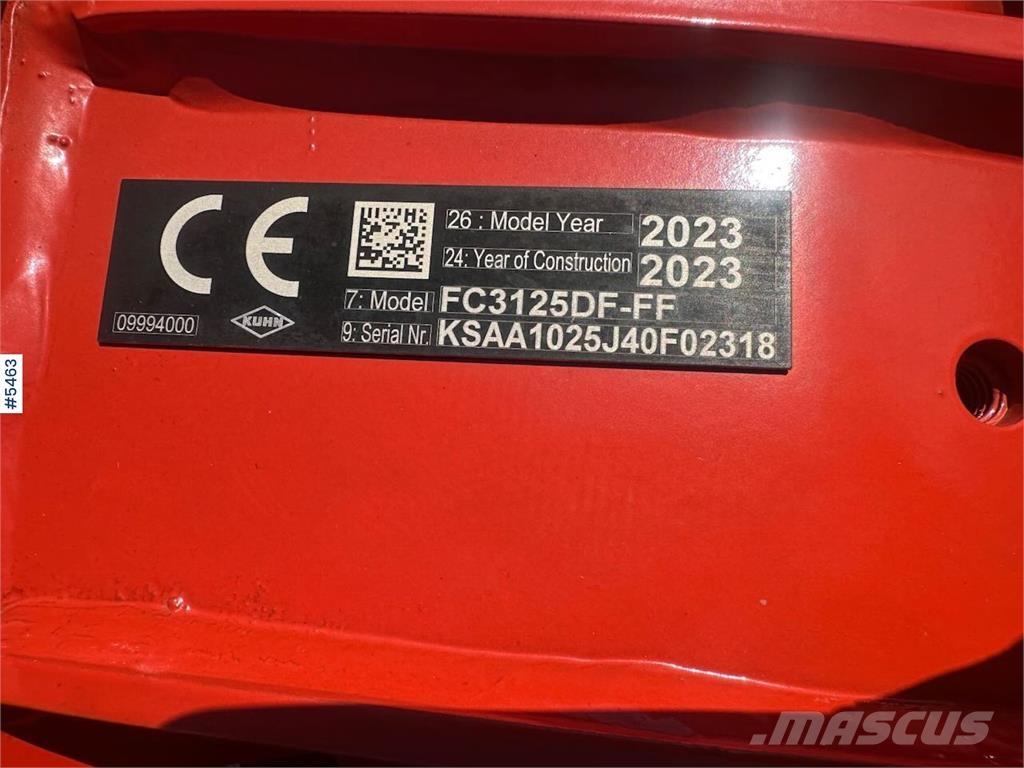 Kuhn FC3125DF Overige rooimachines