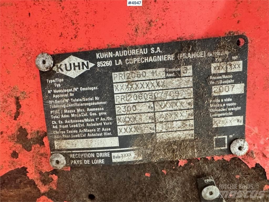 Kuhn PRI2060 Overige rooimachines