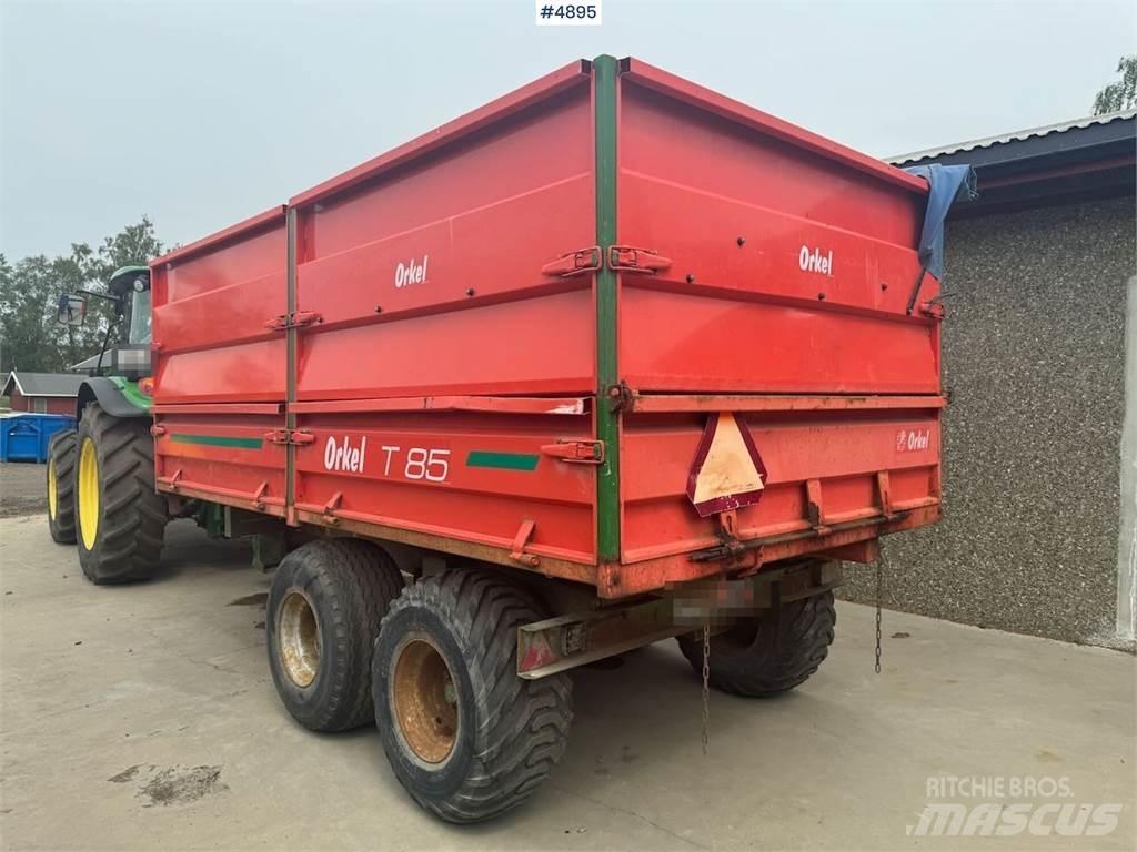 Orkel T85S henger Graantransportwagen
