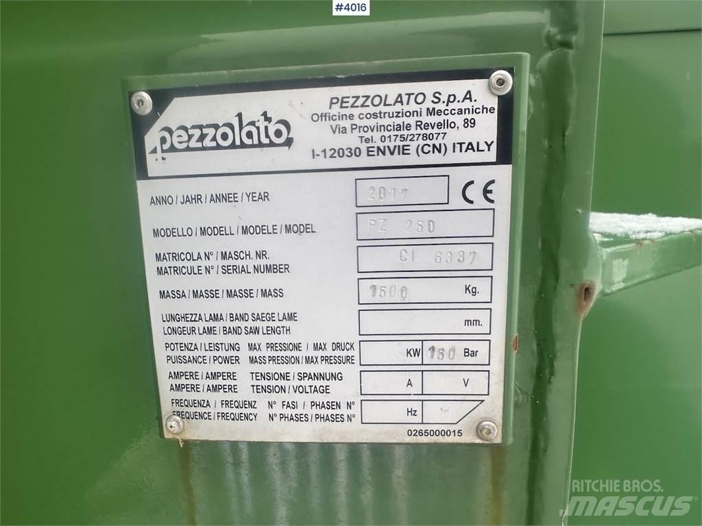 Pezzolato PZ 250 Overige componenten