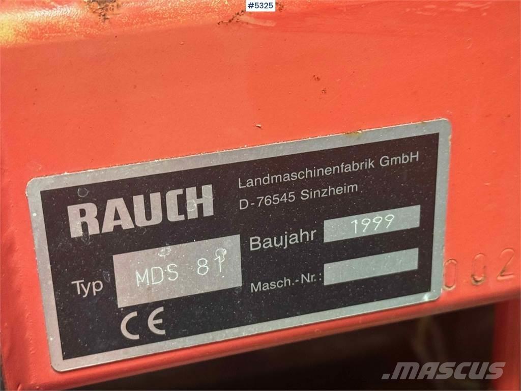 Rauch MDS 81 Zaaimachines