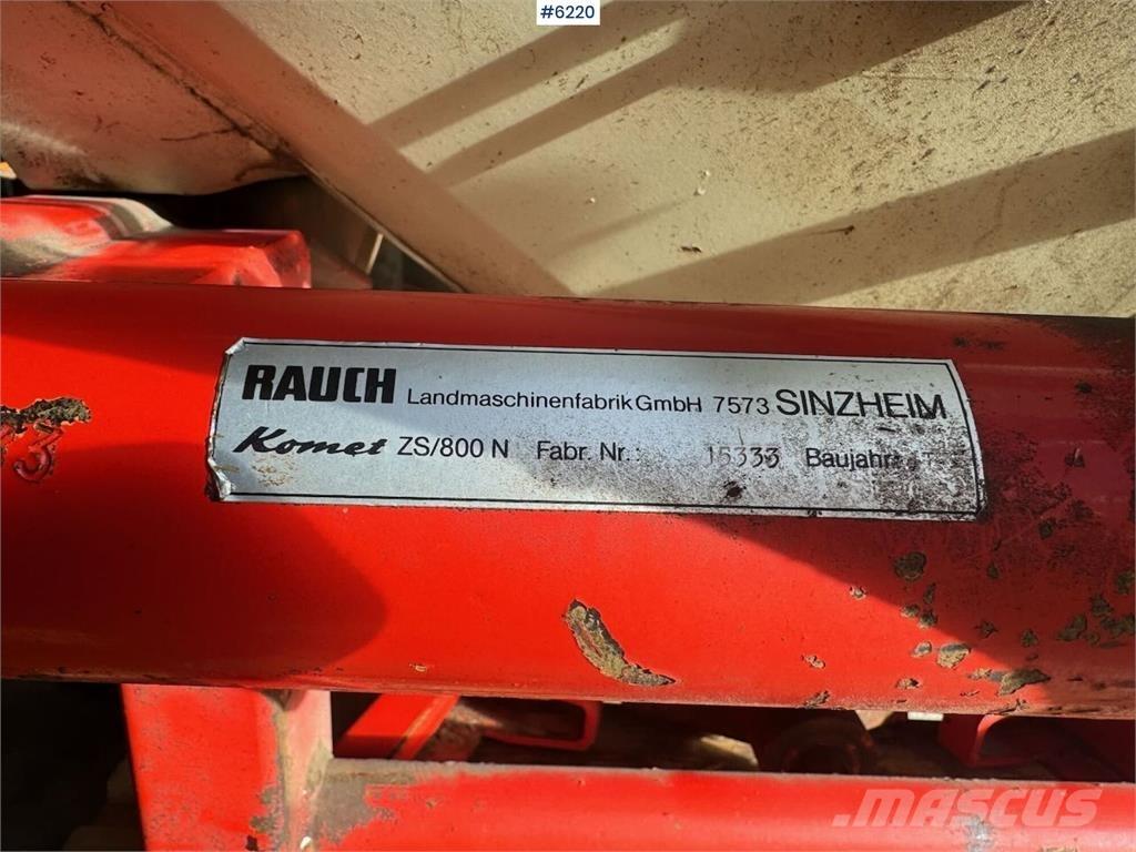 Rauch ZS800 Zaaimachines
