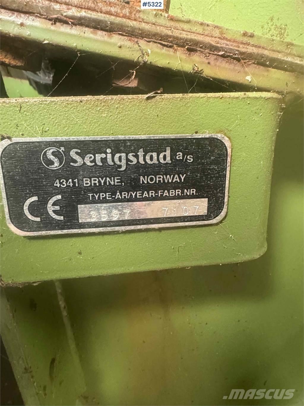  Serigstad FS 134 Overige rooimachines