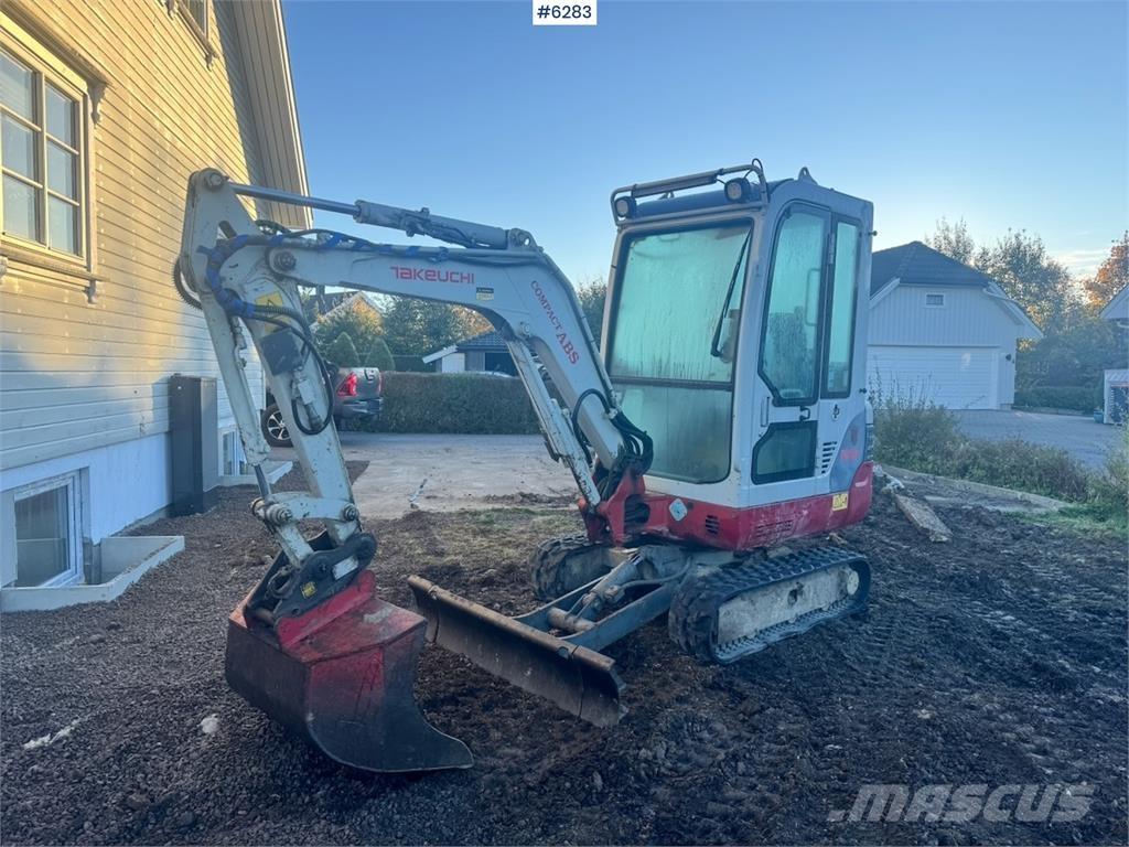 Takeuchi TB219 Rupsgraafmachines