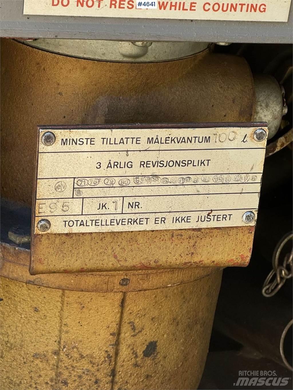  Tank drivstoff Overige componenten