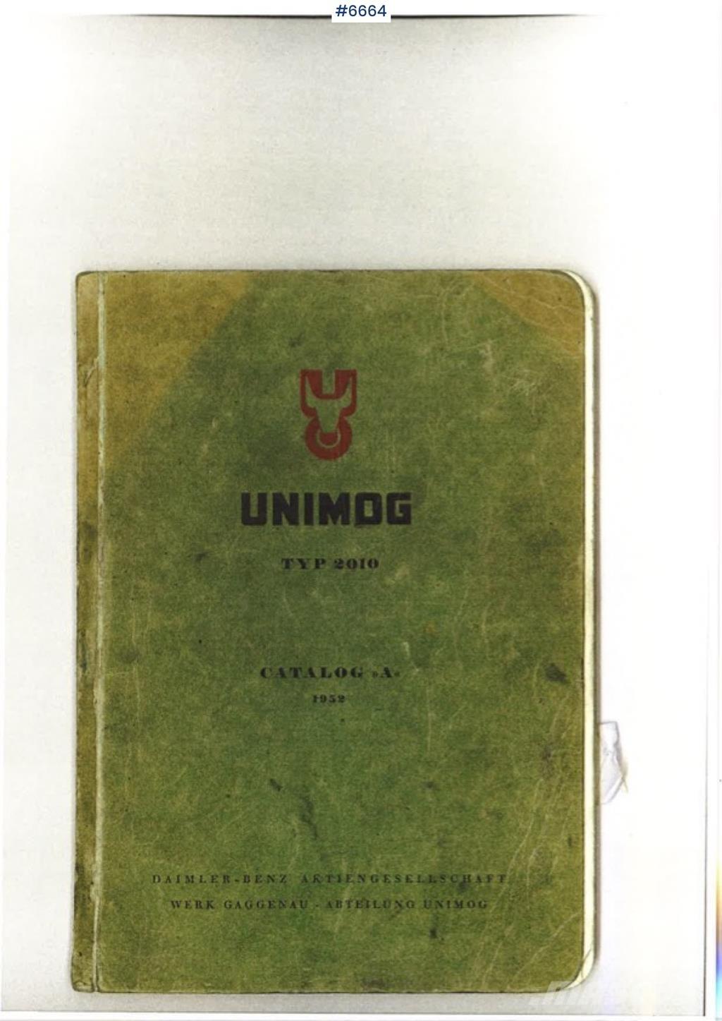 Unimog Typ 2010 Anders