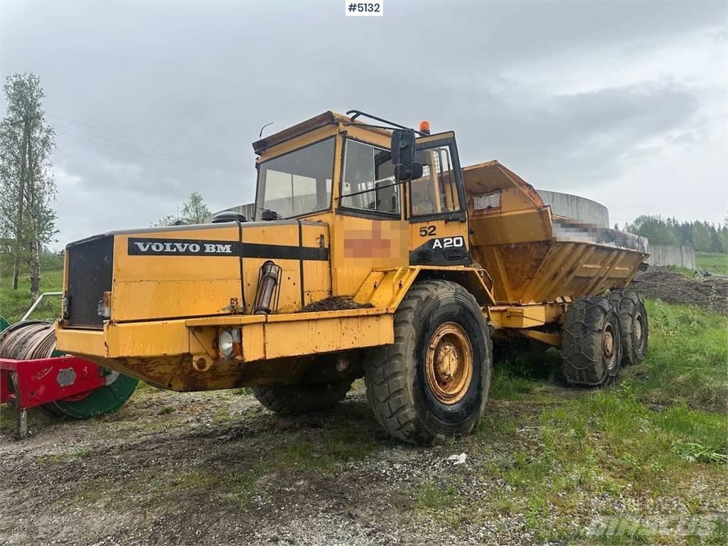 Volvo A20 6x4 Mini Dumpers