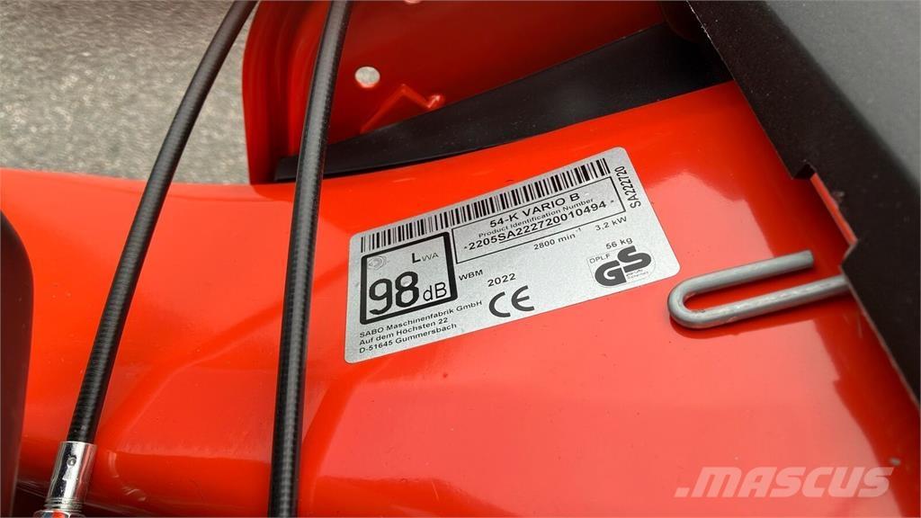  54-K Vario B Onderhoud voertuigen