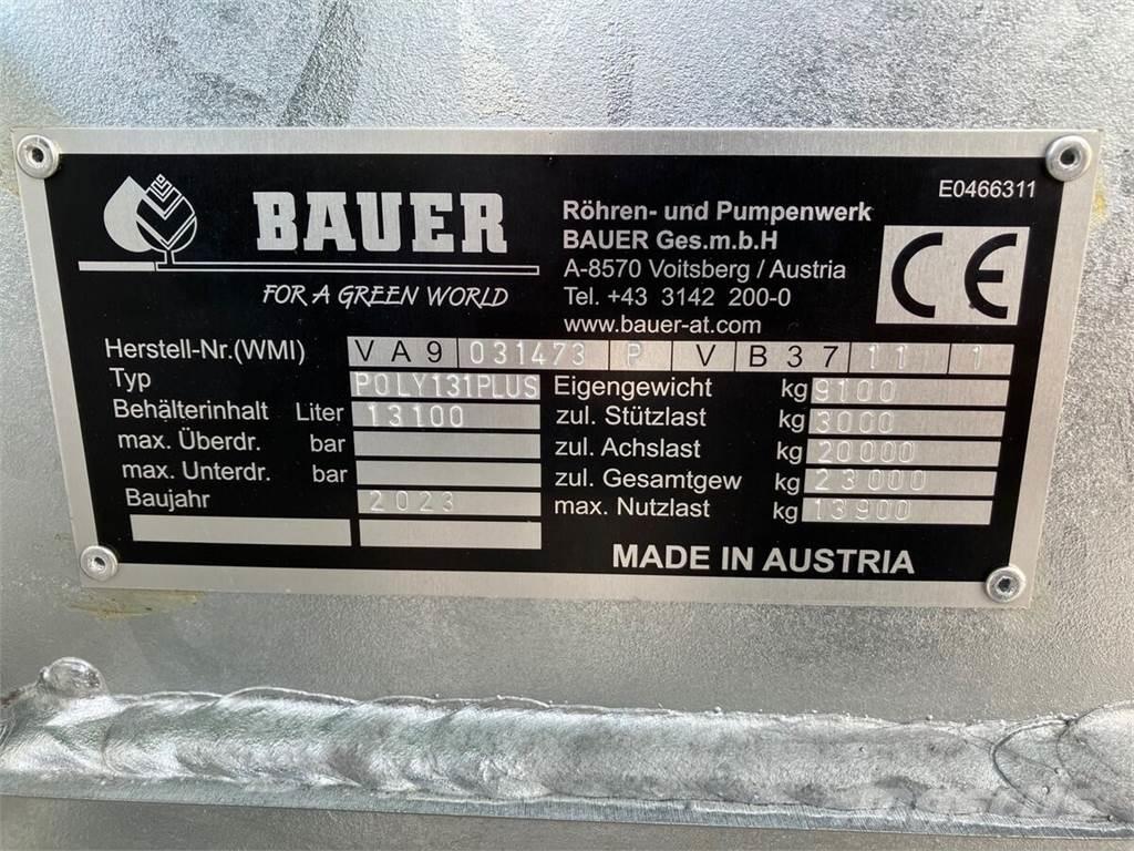 Bauer Poly 131 Mesttank